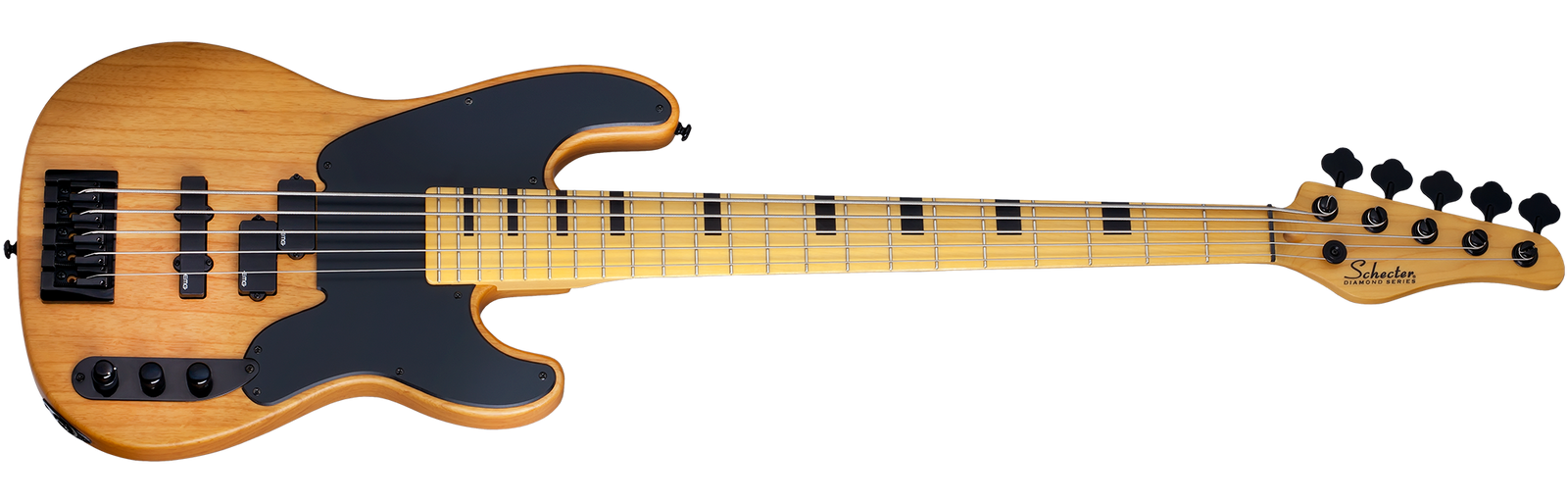 Schecter MODEL-T-SESSION-5-ANS 5 String Bass Aged Natural Satin 2847-SHC