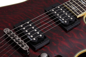 Schecter Omen Series OMEN-EXT-6-BCH Black Cherry Guitar with Schecter Diamond Plus 2004-SHC