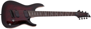 Schecter Omen Elite-7 Multiscale 7 String Black Cherry Burst 2462-SHC