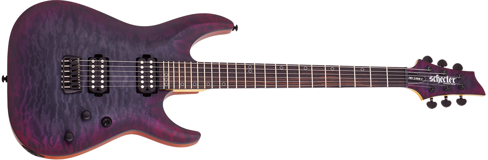Schecter Omen Extreme-II Electric Guitar, Nocturn Shadow 1324-SHC