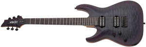 Schecter Omen Extreme-II Left-Handed Electric Guitar, Nocturn Shadow 1326-SHC