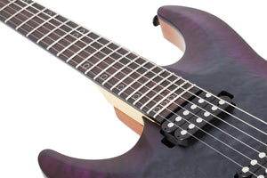 Schecter Omen Extreme-II Left-Handed Electric Guitar, Nocturn Shadow 1326-SHC