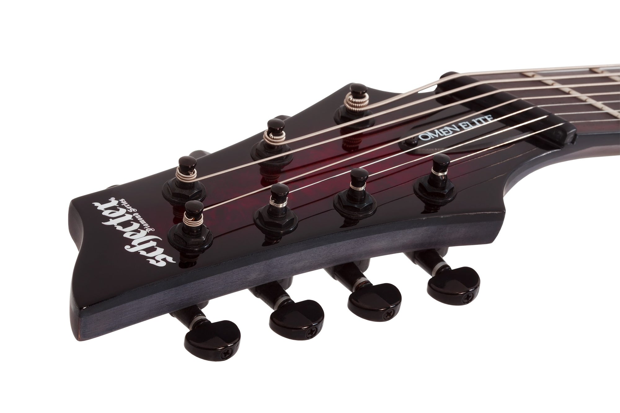 Schecter 2468-SHC Omen Elite-7 MS Black Cherry Burst 7-String LH Electric Guitar