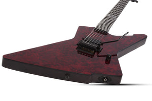 Schecter Patrick Kennison E-1 FR Apocrypha Electric Guitar, Red Reign 478-SHC