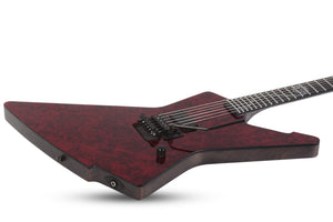 Schecter Patrick Kennison E-1 FR Apocrypha Electric Guitar, Red Reign 478-SHC