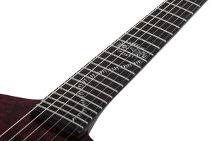 Schecter Patrick Kennison E-1 FR Apocrypha Electric Guitar, Red Reign 478-SHC