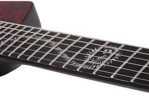 Schecter Patrick Kennison E-1 FR Apocrypha Electric Guitar, Red Reign 478-SHC