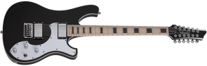 Schecter Stargazer-12 Left-Handed 12-String Electric Bass, Gloss White 691-SHC