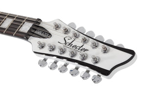 Schecter Stargazer-12 12-String Electric Guitar, Gloss White 679-SHC