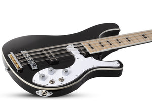 Schecter Stargazer-12 12-String Electric Bass, Gloss Black 684-SHC