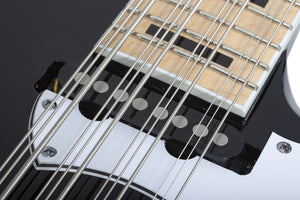 Schecter Stargazer-12 12-String Electric Bass, Gloss Black 684-SHC