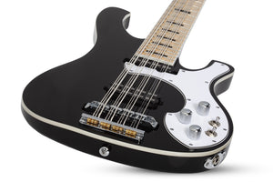 Schecter Stargazer-12 12-String Electric Bass, Gloss Black 684-SHC