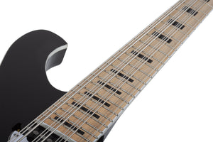 Schecter Stargazer-12 12-String Electric Bass, Gloss Black 684-SHC