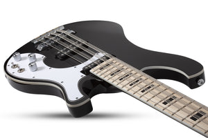 Schecter Stargazer-12 12-String Electric Bass, Gloss Black 684-SHC