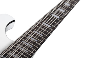 Schecter Stargazer-12 12-String Electric Bass, Gloss White 685-SHC