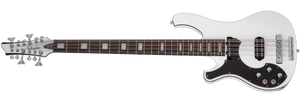 Schecter Stargazer-12 Left-Handed 12-String Electric Bass, Gloss White 691-SHC