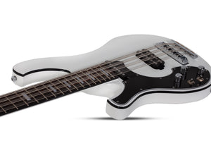 Schecter Stargazer-12 Left-Handed 12-String Electric Bass, Gloss White 691-SHC