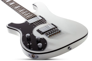 Schecter Stargazer-12 12-String Left-Handed Electric Guitar, Gloss White 688-SHC