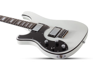 Schecter Stargazer-12 12-String Left-Handed Electric Guitar, Gloss White 688-SHC