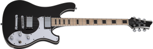 Schecter Stargazer-6 Electric Guitar, Gloss Black 675-SHC