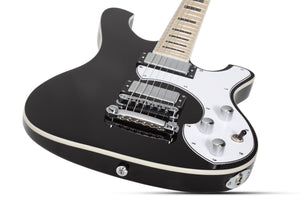 Schecter Stargazer-6 Electric Guitar, Gloss Black 675-SHC