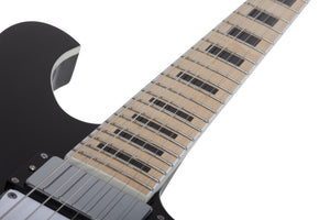 Schecter Stargazer-6 Electric Guitar, Gloss Black 675-SHC