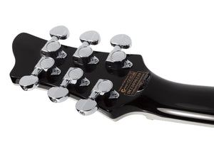 Schecter Stargazer-6 Electric Guitar, Gloss Black 675-SHC