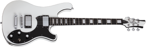 Schecter Stargazer-6 Electric Guitar, Gloss White 676-SHC