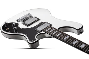 Schecter Stargazer-6 Electric Guitar, Gloss White 676-SHC