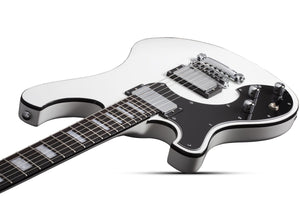 Shcecter Stargazer-6 Left-Handed Electric Guitar, Gloss White 686-SHC