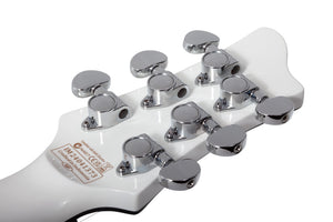 Shcecter Stargazer-6 Left-Handed Electric Guitar, Gloss White 686-SHC