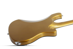 Schecter Stargazer-6 Vibrato Left-Handed Electric Guitar, Metallic Gold 687-SHC