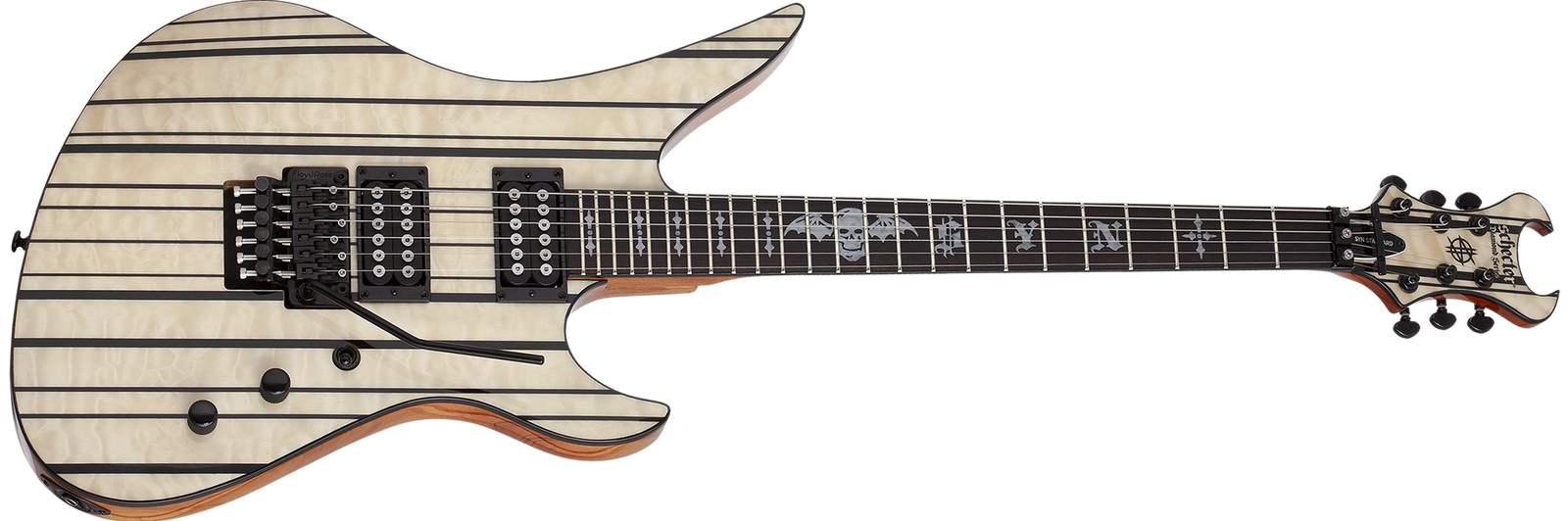Schecter Synyster Standard Plus Electric Guitar, Gloss Natural 1752-SHC