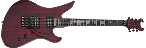 Schecter Synyster Standard Plus Electric Guitar, Transparent Deep Red 1753-SHC