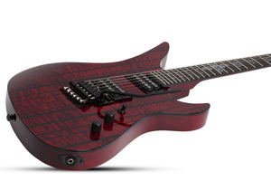 Schecter Synyster Standard Plus Electric Guitar, Transparent Deep Red 1753-SHC