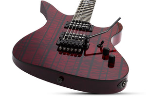 Schecter Synyster Standard Plus Electric Guitar, Transparent Deep Red 1753-SHC