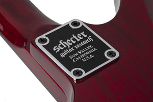 Schecter Synyster Standard Plus Electric Guitar, Transparent Deep Red 1753-SHC