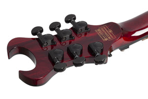 Schecter Synyster Standard Plus Electric Guitar, Transparent Deep Red 1753-SHC