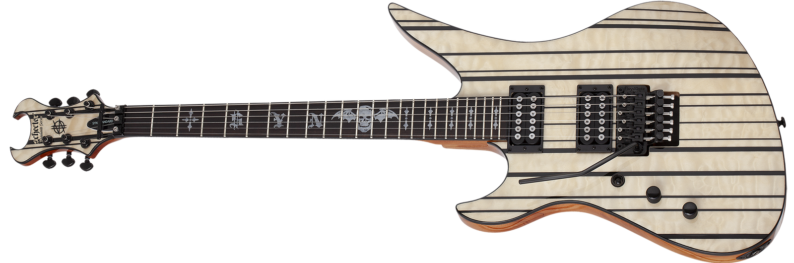 Schecter Synyster Standard Plus Left-Handed Electric Guitar, Gloss Natural 1754-SHC