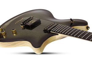 Schecter Tempest 50th Anniversary Electric Guitar, Gold Burst 4136-SHC