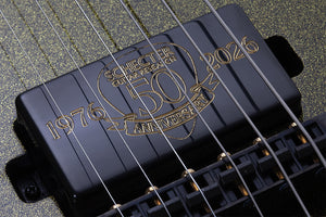 Schecter Tempest 50th Anniversary Left-Handed Electric Guitar, Gold Burst 4140-SHC