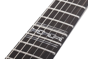 Schecter V-1 Przym Palladium Electric Guitar, Gloss Black 923-SHC