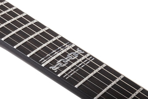 Schecter V-1 Przym Palladium Electric Guitar, Gloss Black 923-SHC