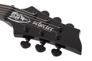 Schecter V-1 Przym Palladium Electric Guitar, Gloss Black 923-SHC