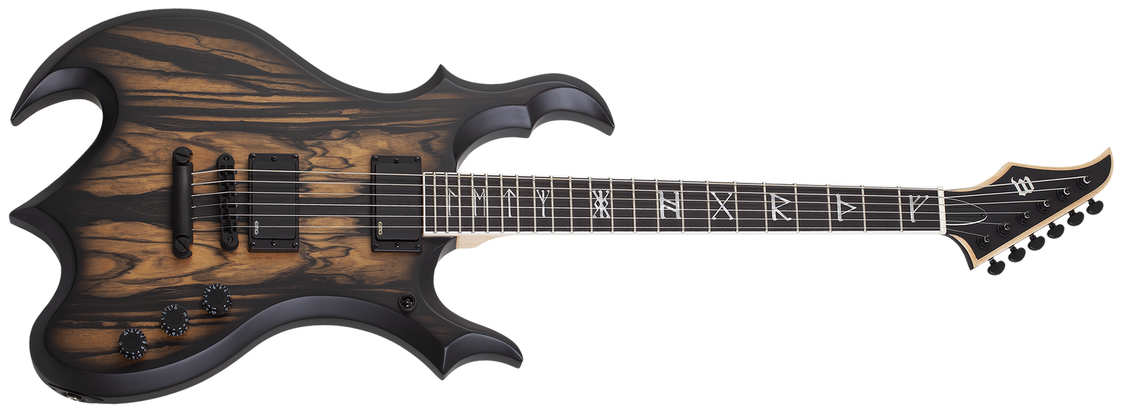 Schecter Wylde Audio Wrathmaker Electric Guitar, Tortoise Shell Corridors 4591-SHC