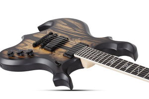 Schecter Wylde Audio Wrathmaker Electric Guitar, Spalted Maple with Black Burst 4589-SHC
