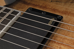 Schecter Wylde Audio Wrathmaker Left-Handed Electric Guitar, Spalted Maple with Black Burst 4590-SHC