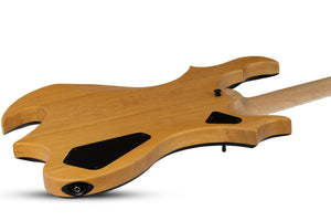 Schecter Wylde Audio Wrathmaker Left-Handed Electric Guitar, Spalted Maple with Black Burst 4590-SHC