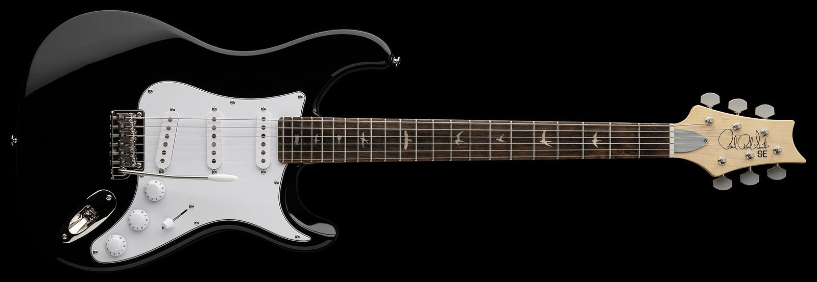 PRS Paul Reed Smith Guitars John Mayer SE SILVER SKY ROSEWOOD in Piano Black 109639::9J: