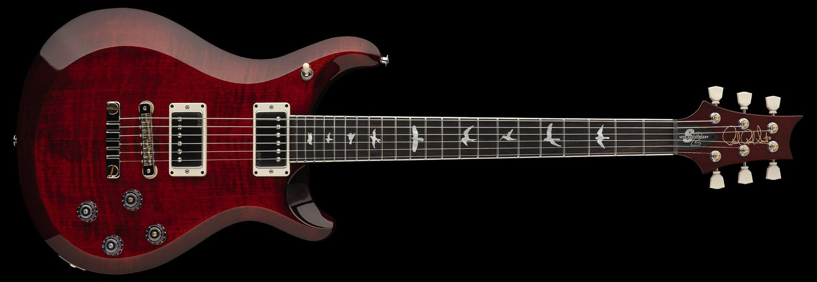 PRS Guitars S2 McCarty 594 Electric Guitar with Gigbag - Fire Red Burst 105589::FR:TA5